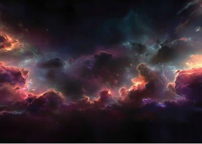 Флис Фототапет Космос (за стени или таван)